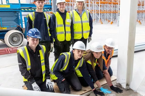 Leonardo Helicopters' huge new £30m hub reaches milestone